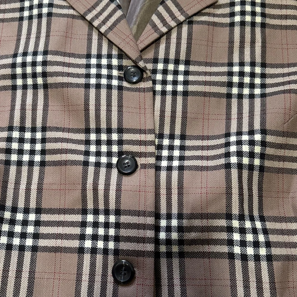 Pendleton Plaid Wool Blazer - Picture 3 of 5
